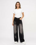 Heidi Outlet - Cozan | Weite Verzierte Hose Unisex