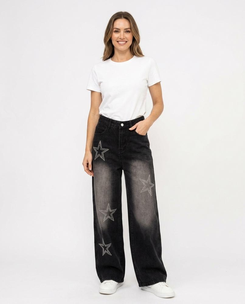Heidi Outlet - Cozan | Weite Verzierte Hose Unisex