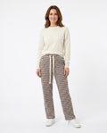 Heidi Outlet - Niral | Gerade Geschnittene Gemusterte Hose Unisex