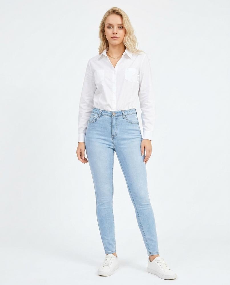 Heidi Outlet - Maver | Schmal Geschnittene Baumwoll Hose Damen