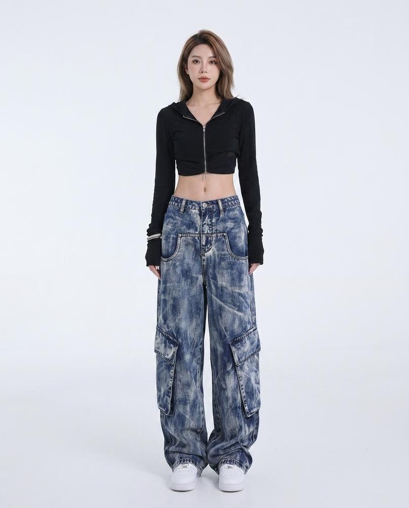 Heidi Outlet - Yoron | Gewaschene Denim Hose Unisex