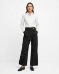 Heidi Outlet - Elsol | Asymmetrische Gerüschte Hose Damen