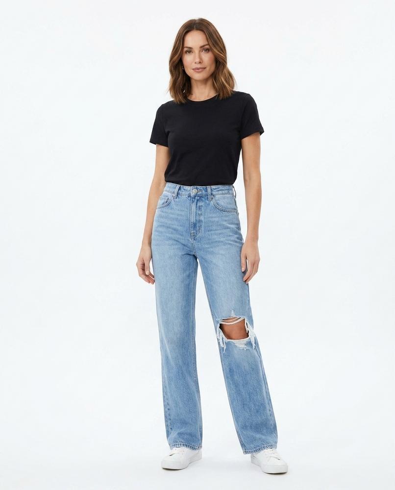 Heidi Outlet - Zalen | Gerissene Weit Geschnittene Hose Damen