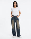 Heidi Outlet - Zalor | Weit Geschnittene Verwaschene Hose Unisex