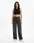 Heidi Outlet - Karel | Weit Geschnittene Gewaschene Hose Unisex