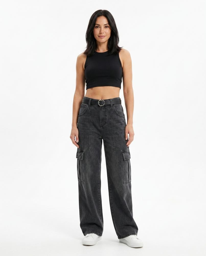 Heidi Outlet - Karel | Weit Geschnittene Gewaschene Hose Unisex