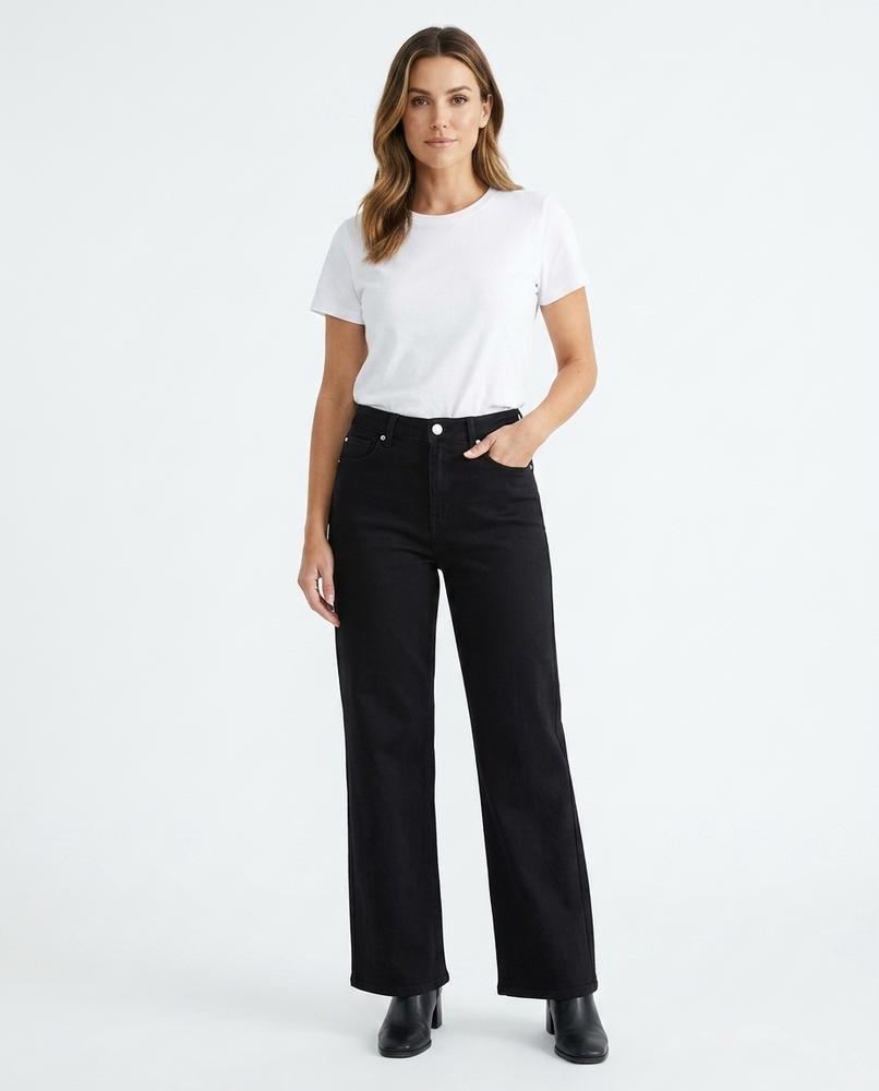 Heidi Outlet - Lamon | Gerade Geschnittene Baumwoll Hose Unisex