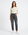 Heidi Outlet - Elral | Hochgeschnittene Karottenförmige Hose Damen