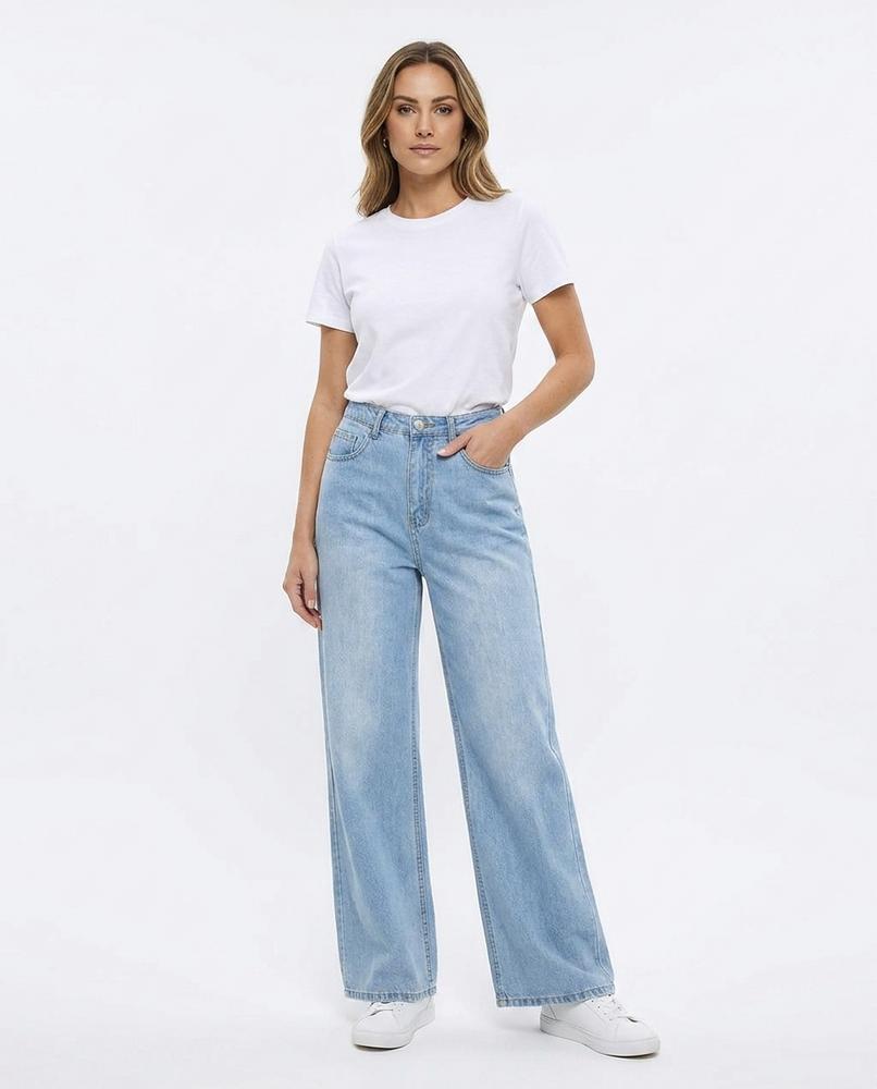 Heidi Outlet - Zaven | Weit Geschnittene Baumwoll Hose Damen