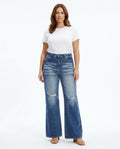 Heidi Outlet - Tiral | Ausgestellte Destroyed Hose Damen