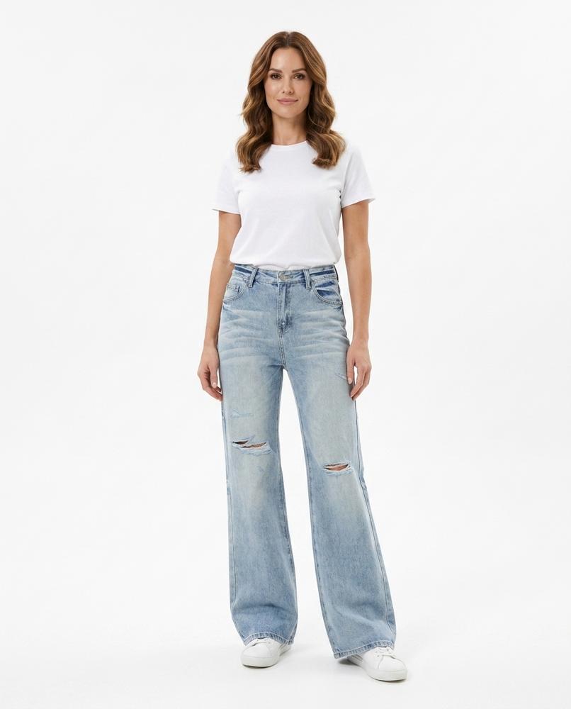 Heidi Outlet - Tiral | Ausgestellte Destroyed Hose Damen