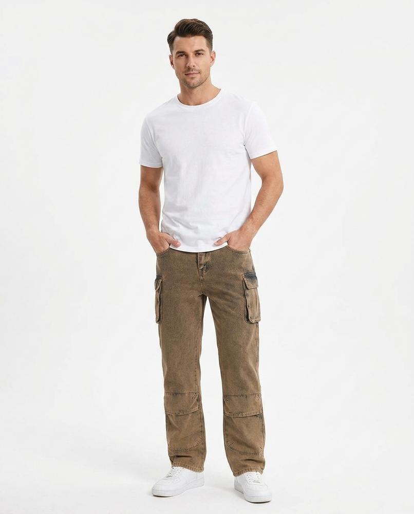 Heidi Outlet - Seken | Gewaschene Weitgeschnittene Hose Unisex