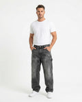 Heidi Outlet - Lemel | Weit Geschnittene Gewaschene Hose Unisex