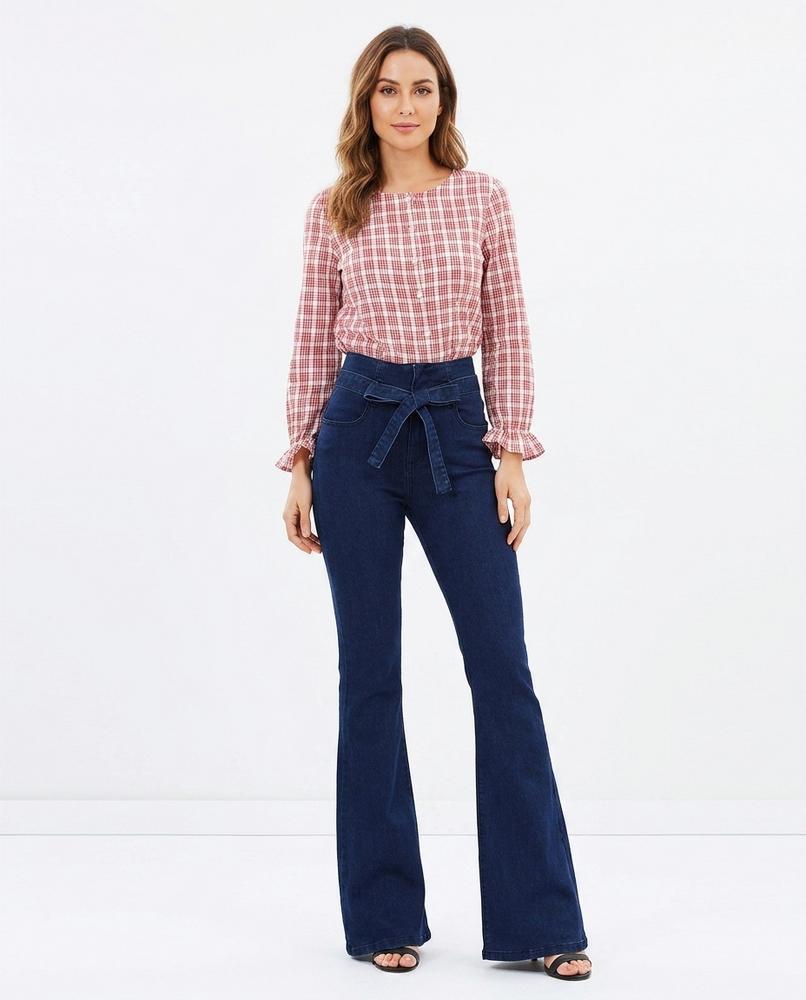 Heidi Outlet - Keven | Ausgestellt Gebunden Hose Damen