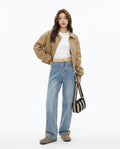 Heidi Outlet - Karal | Gerade Geschnittene Baumwoll Hose Unisex