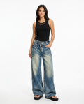 Heidi Outlet - Senor | Weit Geschnittene Gewaschene Hose Unisex