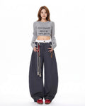 Heidi Outlet - Raron | Weitgeschnittene Bestickte Hose Damen