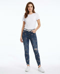 Heidi Outlet - Ketir | Verziert Figurbetont Hose Damen