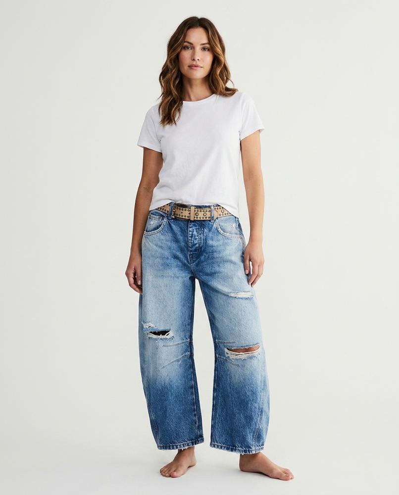 Heidi Outlet - Novin | Weit geschnittene Denim Hose Damen