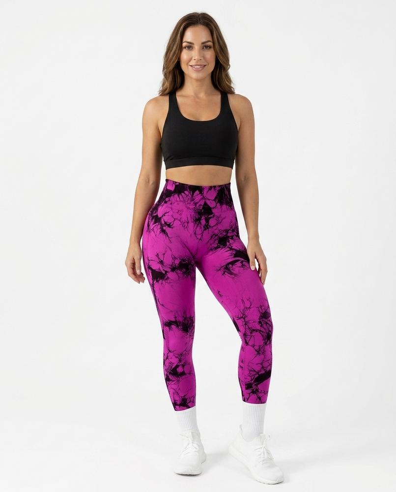 Heidi Outlet - Yonor | Nahtlose Gemusterte Hose Damen