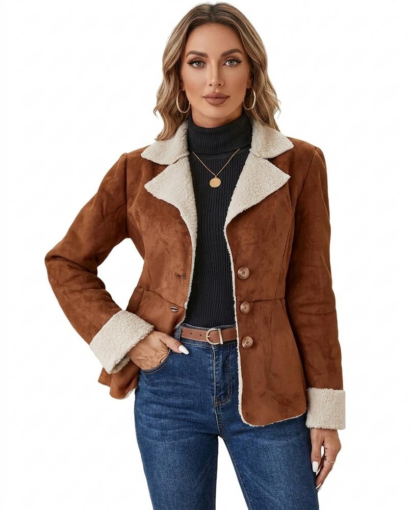 Heidi Outlet - Caser | Gefüttert Tailliert Jacke Damen