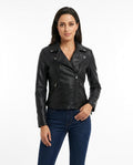 Heidi Outlet - Kalin | Taillierte Asymmetrische Jacke Damen