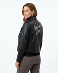 Heidi Outlet - Tikar | Asymmetrisch Beschriftet Jacke Damen