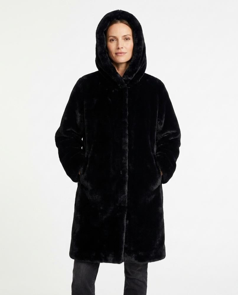 Heidi Outlet - Mivel | Langer Plüschiger Mantel Unisex