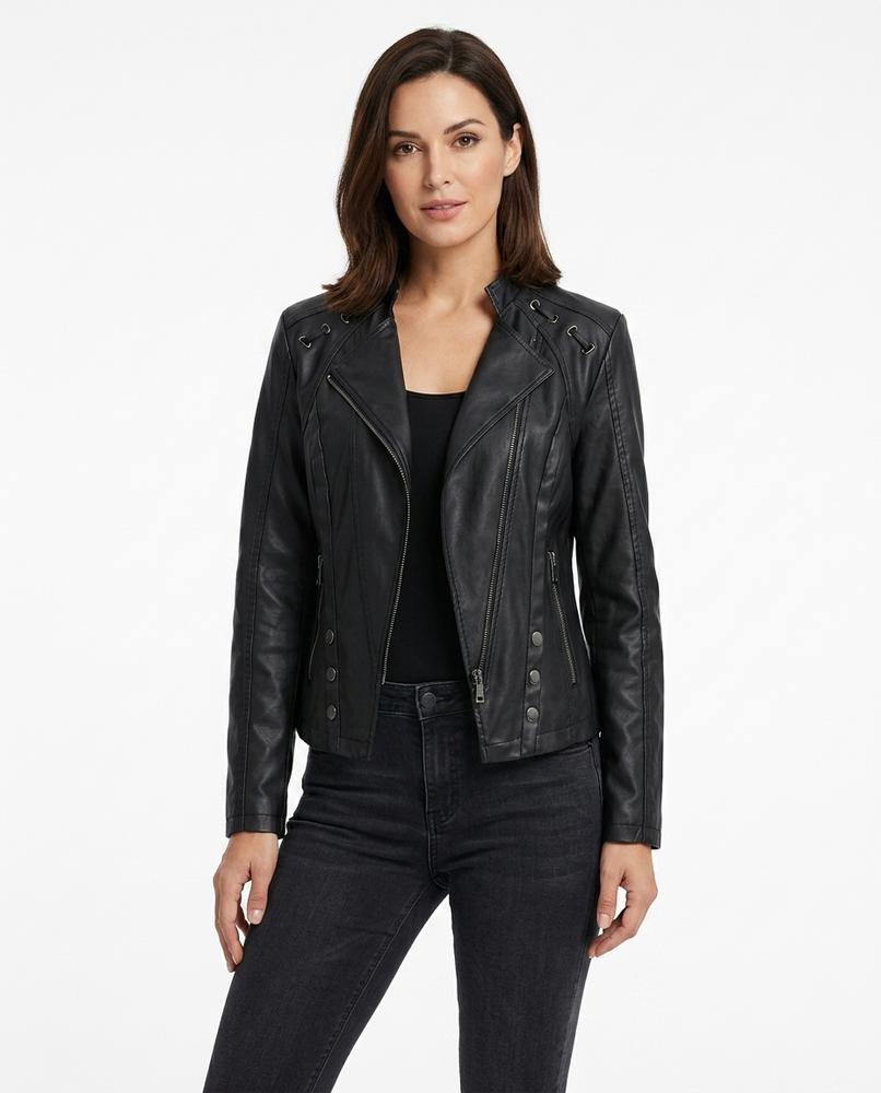Heidi Outlet - Carel | Tailliert Asymmetrisch Jacke Damen