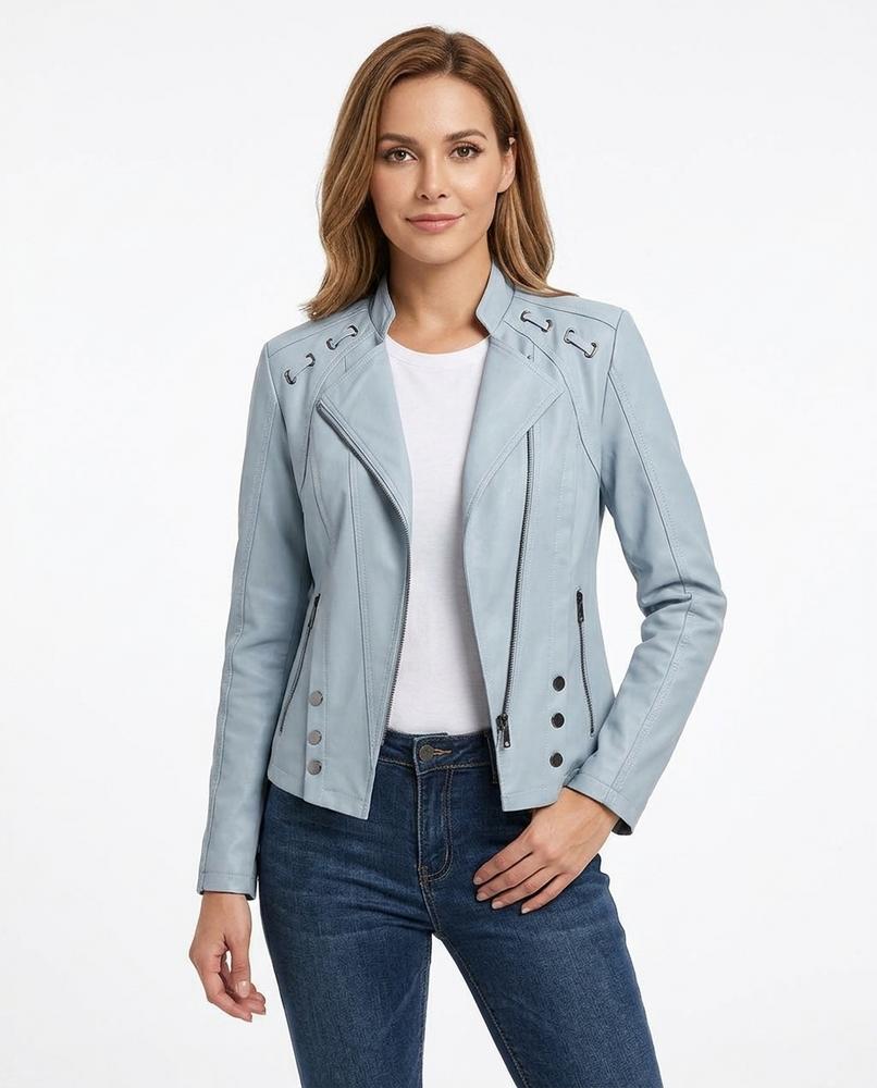 Heidi Outlet - Carel | Tailliert Asymmetrisch Jacke Damen