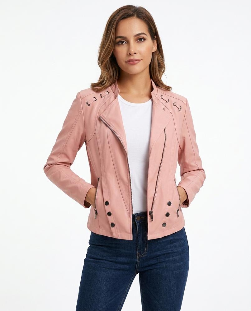 Heidi Outlet - Carel | Tailliert Asymmetrisch Jacke Damen