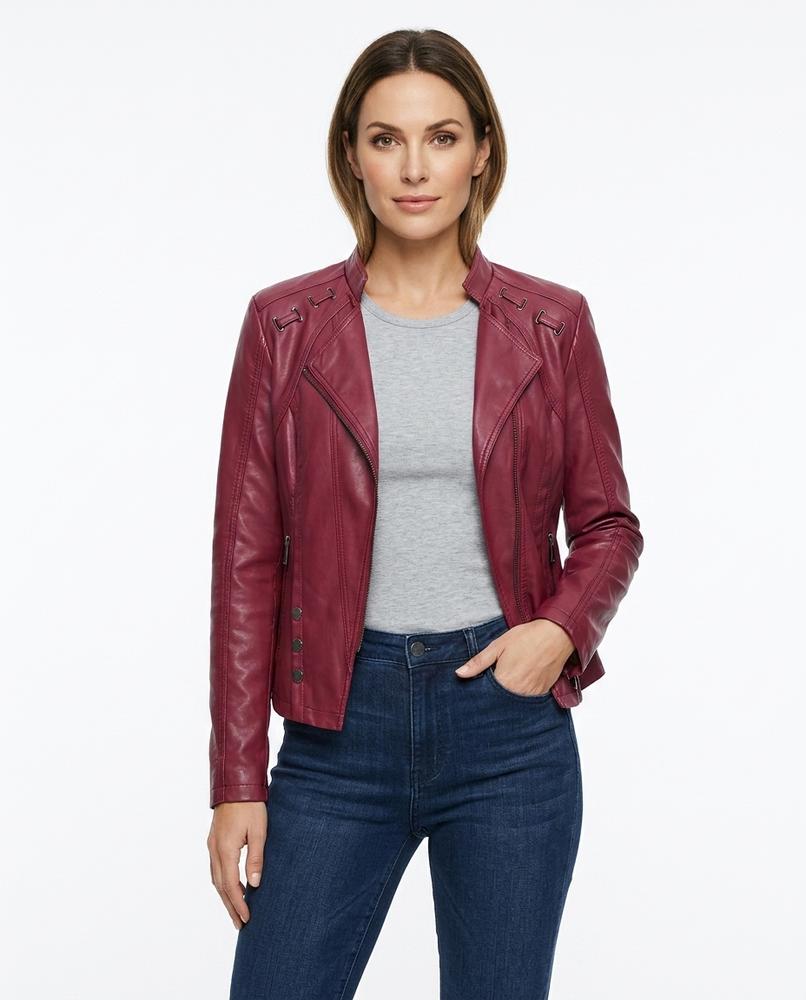 Heidi Outlet - Carel | Tailliert Asymmetrisch Jacke Damen
