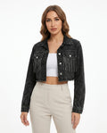 Heidi Outlet - Lenal | Gekürzte Fransige Jacke Damen