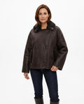 Heidi Outlet - Lomir | Gefütterte Asymmetrische Jacke Damen