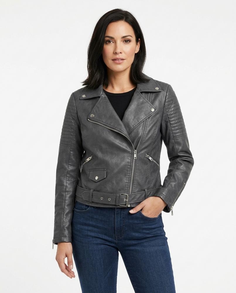Heidi Outlet - Viver | Asymmetrische Gesteppte Jacke Damen