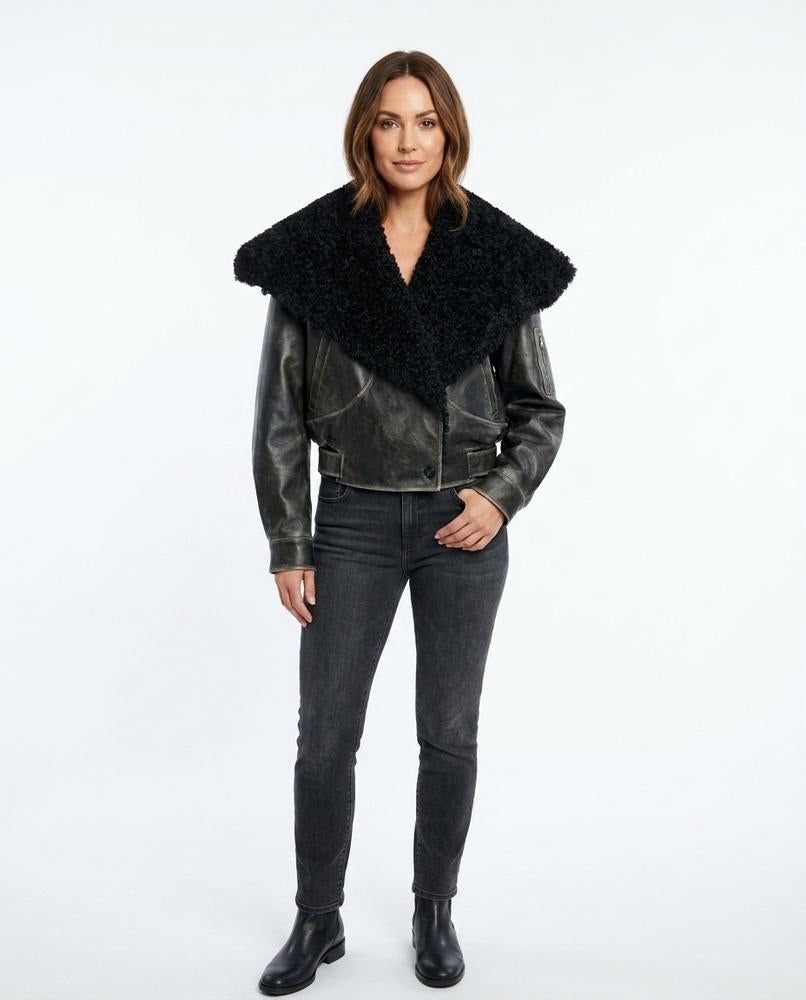Heidi Outlet - Yolor | Gefütterte Kurzgeschnittene Jacke Damen