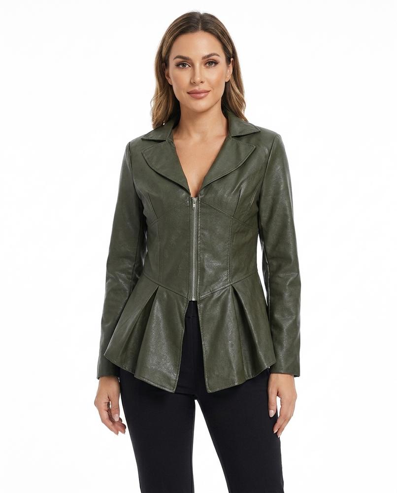 Heidi Outlet - Vemor | Taillierte Ausgestellte Jacke Damen