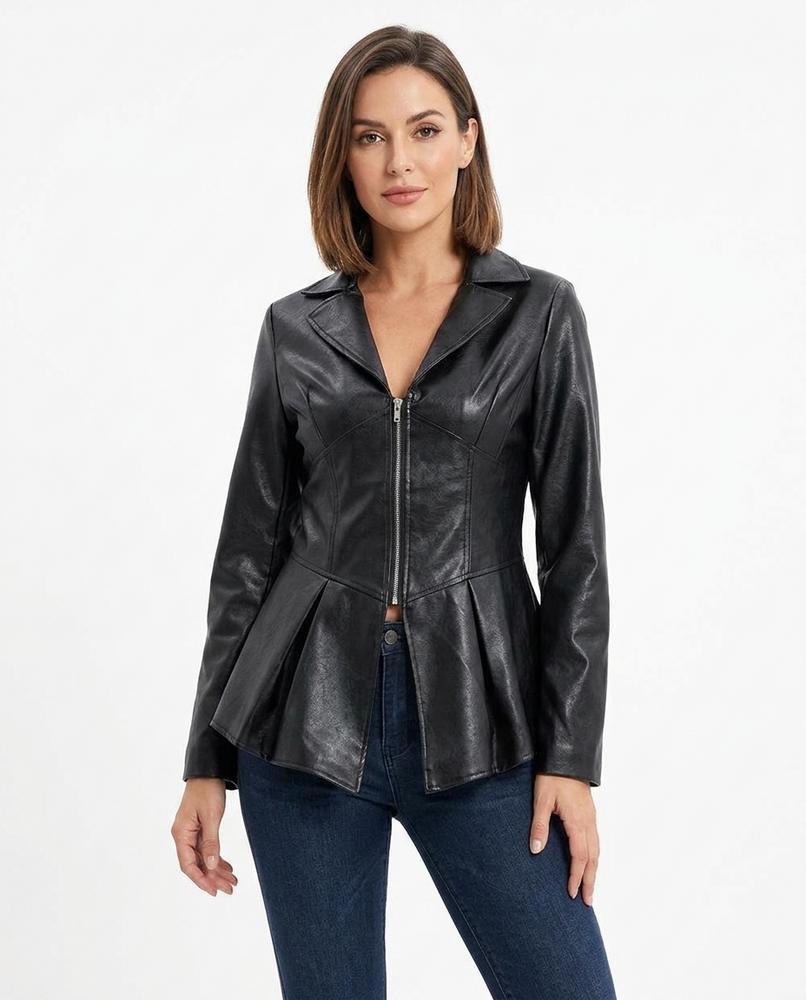 Heidi Outlet - Vemor | Taillierte Ausgestellte Jacke Damen