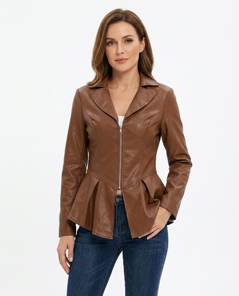 Heidi Outlet - Vemor | Taillierte Ausgestellte Jacke Damen