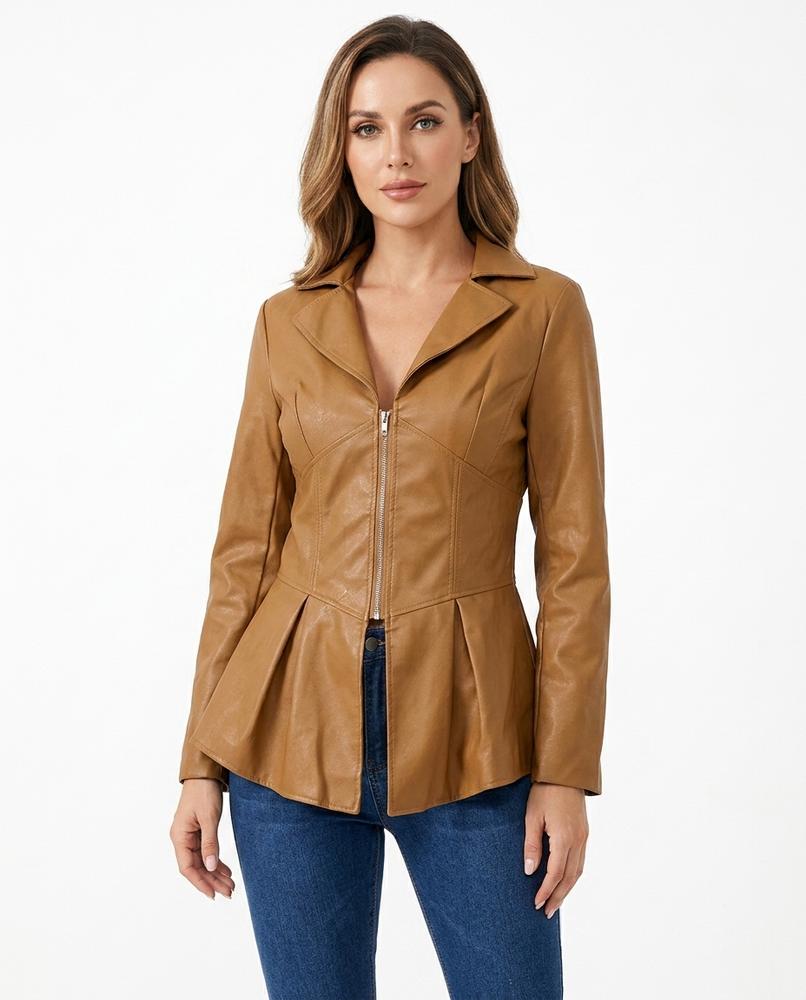 Heidi Outlet - Vemor | Taillierte Ausgestellte Jacke Damen