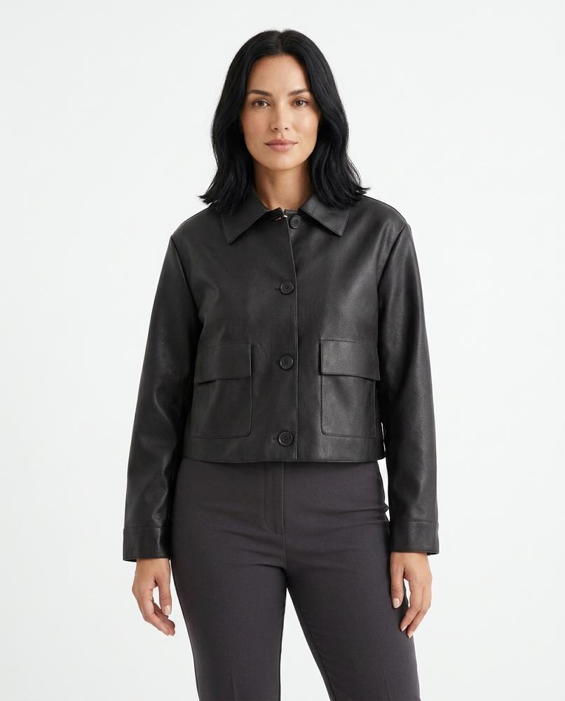 Heidi Outlet - Elver | Geknöpfte Kurzgeschnittene Jacke Damen