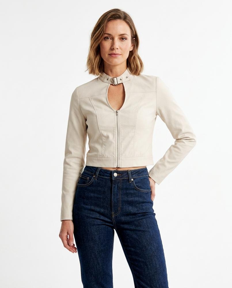 Heidi Outlet - Maven | Tailliert Langärmlig Jacke Damen