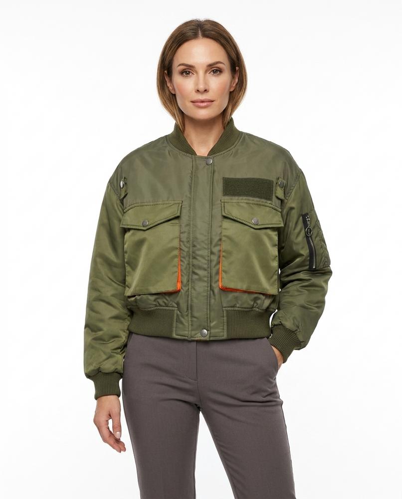 Heidi Outlet - Zekar | Gefütterte Geknöpfte Jacke Damen