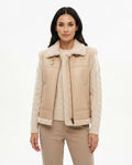 Heidi Outlet - Elzan | Gefütterte Kombinierte Jacke Damen