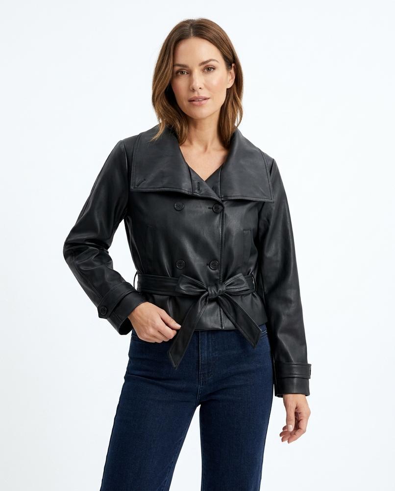 Heidi Outlet - Taven | Doppelreihige Taillierte Jacke Damen