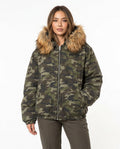 Heidi Outlet - Novan | Gefütterte Pelzbesetzte Jacke Damen