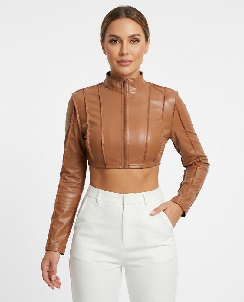 Heidi Outlet - Zalom | Kurz Geschnittene Figurbetonte Jacke Damen