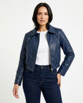 Heidi Outlet - Maser | Kurz Geschnittene Glatte Jacke Damen