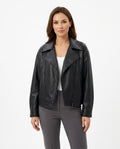 Heidi Outlet - Yoren | Oversized Kunstleder Jacke Damen