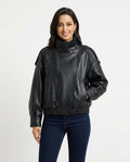 Heidi Outlet - Lelen | Asymmetrische Genoppte Jacke Damen